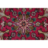Tabriz Floral Medallion Handmade Wool Persian Oriental Area Rug - 12'11" x 9'8"