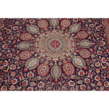 Tabriz Floral Medallion Handmade Wool Persian Oriental Area Rug - 13'2" x 9'2"