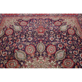 Tabriz Floral Medallion Handmade Wool Persian Oriental Area Rug - 13'2" x 9'2"