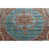 Copper Grove Rapla Heat-set Floral Medallion Wool/ Acrylic Area Rug - 13'3" x 9'10"