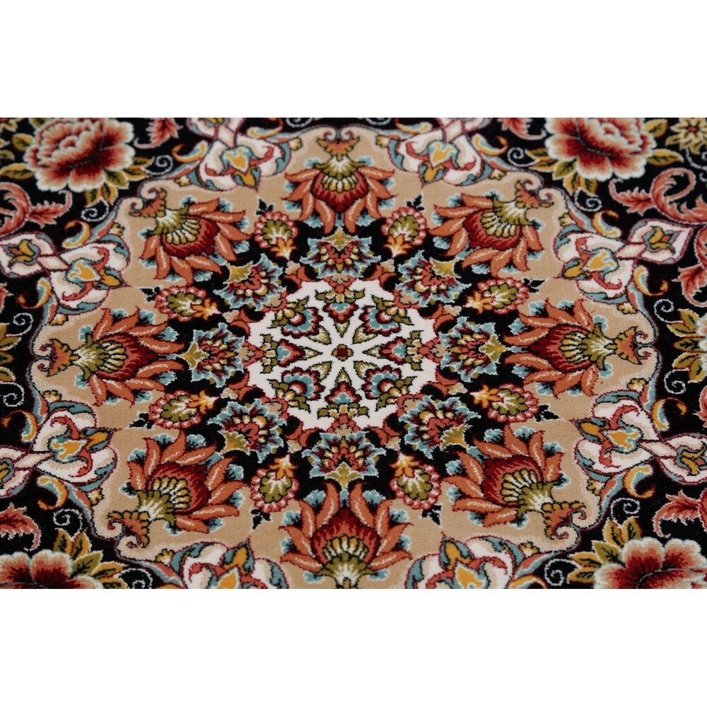 Copper Grove Rapla Heat-set Floral Medallion Wool/ Acrylic Area Rug - 13'3" x 9'10"
