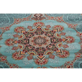 Copper Grove Rapla Heat-set Floral Medallion Wool/ Acrylic Area Rug - 13'3" x 9'10"