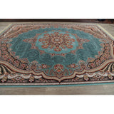 Copper Grove Rapla Heat-set Floral Medallion Wool/ Acrylic Area Rug - 13'3" x 9'10"