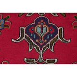 Tabriz Geometric Hand-Knotted Wool Persian Oriental Area Rug - 12'6" x 9'9"