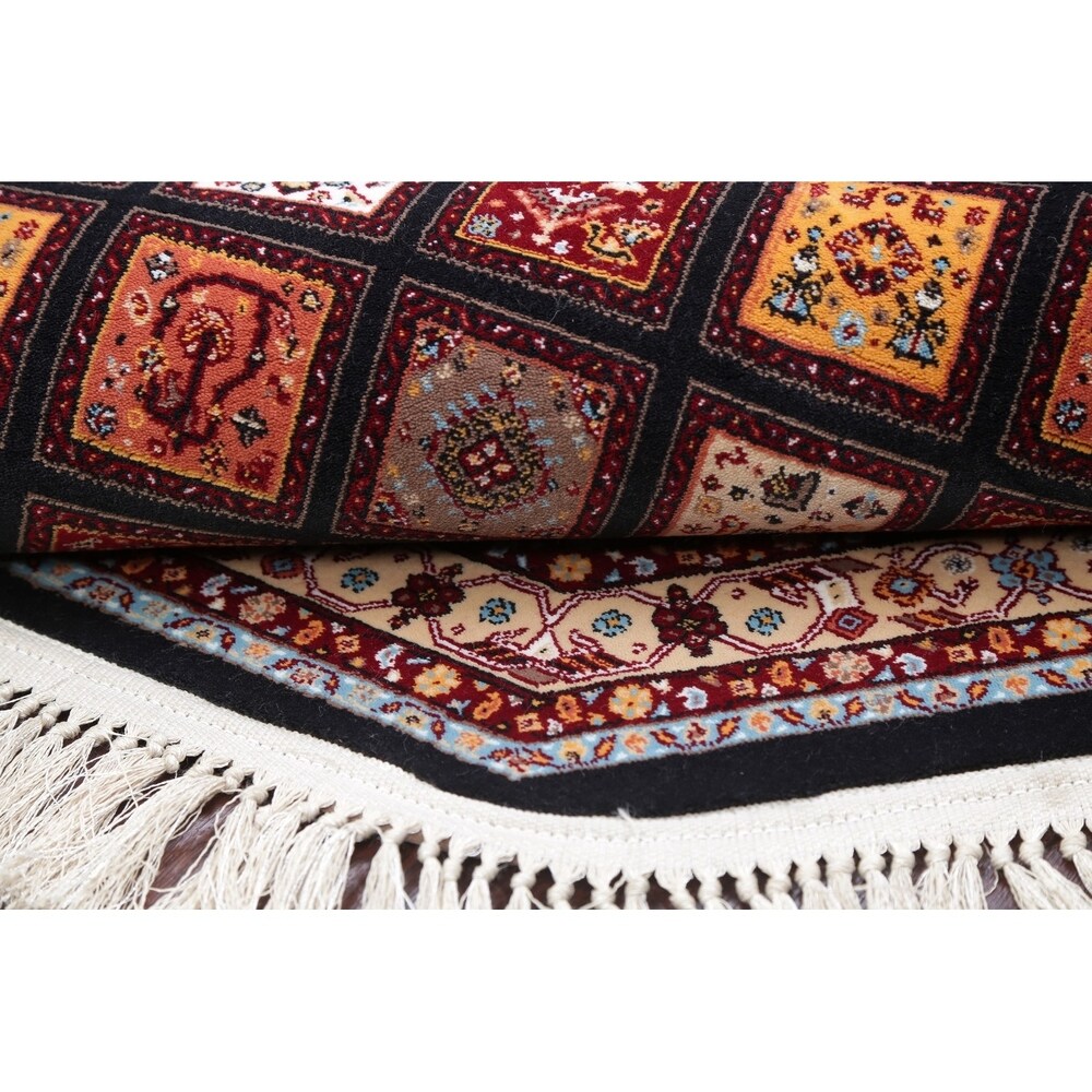 Copper Grove Moisakula Heat-set Geometric Wool/ Acrylic Rug - 3'3" x 3'3" Octagon