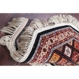 Copper Grove Moisakula Heat-set Geometric Wool/ Acrylic Rug - 3'3" x 3'3" Octagon