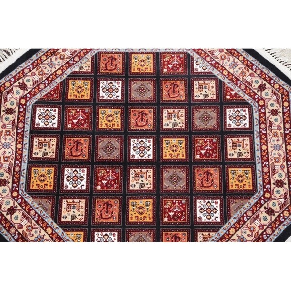 Copper Grove Moisakula Heat-set Geometric Wool/ Acrylic Rug - 3'3" x 3'3" Octagon