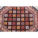 Copper Grove Moisakula Heat-set Geometric Wool/ Acrylic Rug - 3'3" x 3'3" Octagon