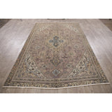 Tabriz Hand Knotted Persian Carpet Traditional Wool Area Rug - 8' 11'' X 5' 10''
