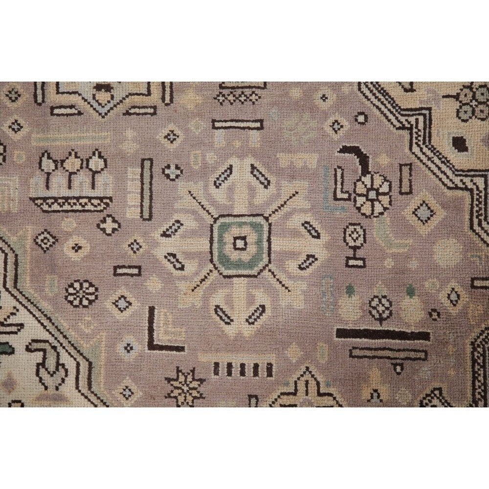 Tabriz Hand Knotted Persian Carpet Traditional Wool Area Rug - 8' 11'' X 5' 10''