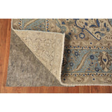 Tabriz Persian Area Rug Traditional Handmade Blue Wool Carpet - 7'9"x 10'8"