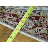 Tabriz Revival New Zealand Wool 300 KPSI Hand-knotted Rug (6' x 9')