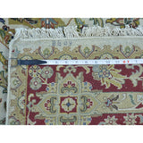 Tabriz Revival New Zealand Wool 300 KPSI Hand-knotted Rug (6' x 9')