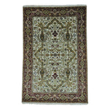 Tabriz Revival New Zealand Wool 300 KPSI Hand-knotted Rug (6' x 9')