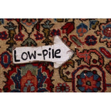 Tabriz Wool Hand Knotted Antique Area Rug Persian Brown - 10'3" x 6'4"