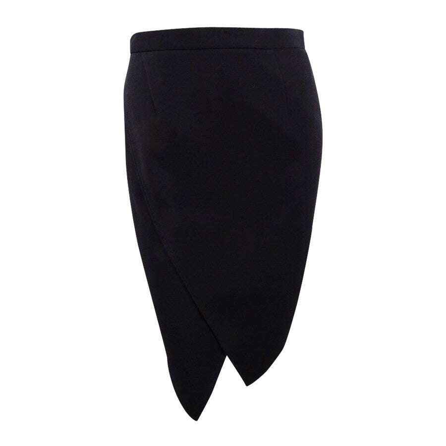 Tahari ASL Women's Asymmetrical Wrap Skirt
