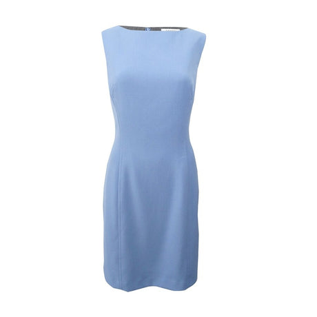 Tahari ASL Women's Boat-Neck Sheath Dress