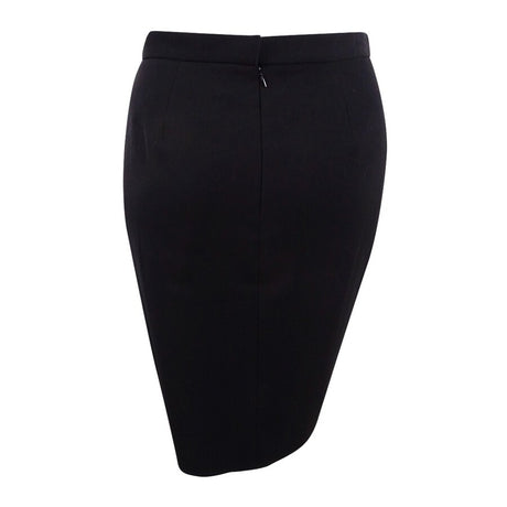 Tahari ASL Women's Petite Asymmetrical Wrap Skirt