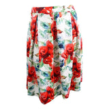 Tahari ASL Women's Petite Floral-Print Scuba Skirt