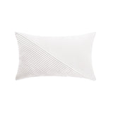 Tahari Home 14" x 24" Emily Solid Reverse Oblong Decorative Pillow