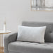 Tahari Home 14" x 24" Emily Solid Reverse Oblong Decorative Pillow
