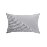 Tahari Home 14" x 24" Emily Solid Reverse Oblong Decorative Pillow
