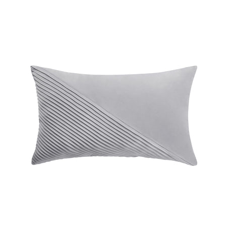 Tahari Home 14" x 24" Emily Solid Reverse Oblong Decorative Pillow