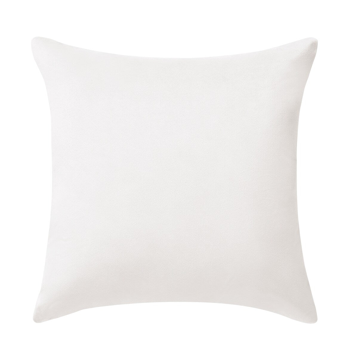 Tahari Home 18" x 18" Emily White Solid Reverse Decorative Pillow