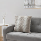 Tahari Home 20" x 20" Devin Chevron Decorative Pillow