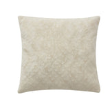 Tahari Home 20" x 20" Tanya White Embossed Decorative Pillow