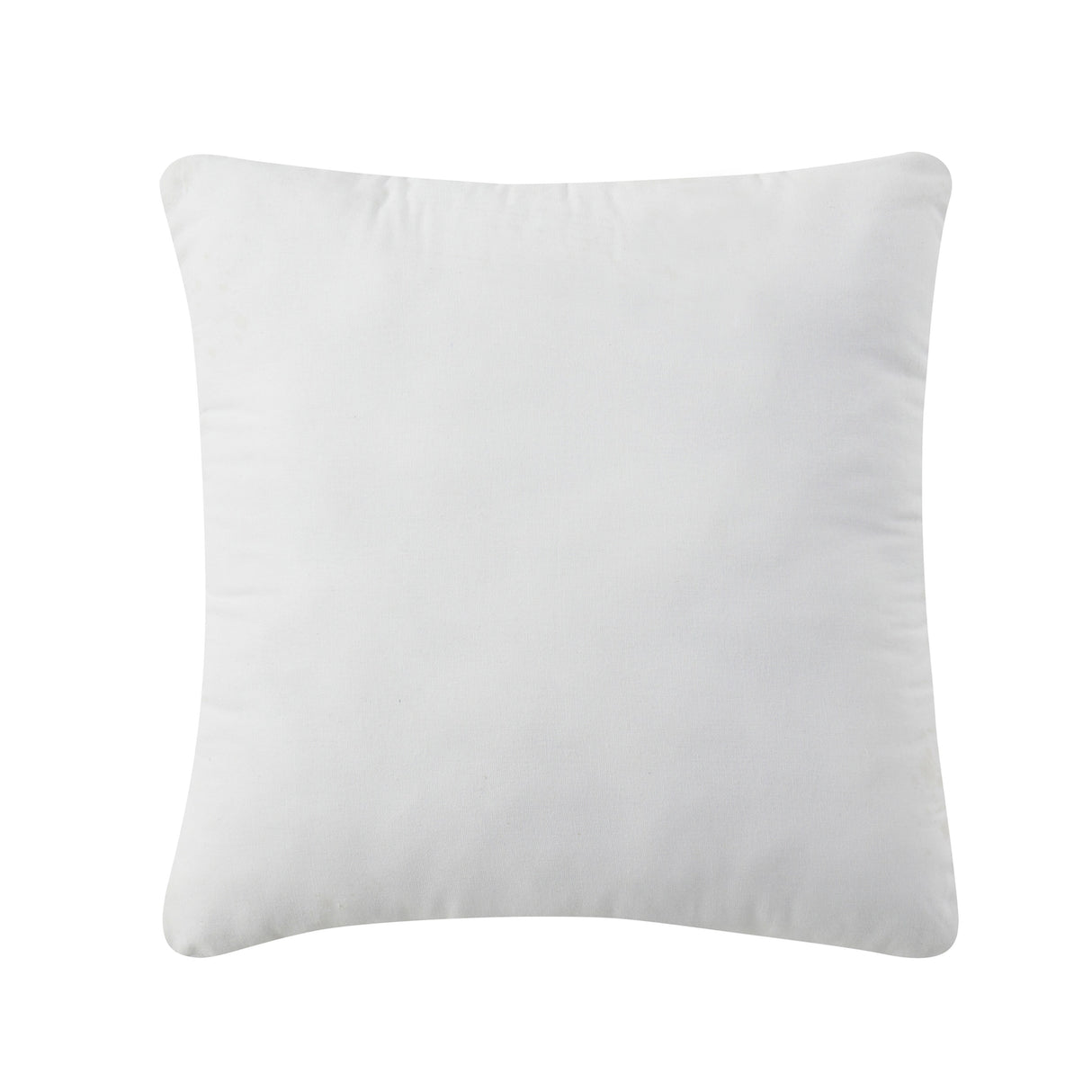 Tahari Home Bristol Damask Cotton Decorative Pillow, 20"x20", White/ Blush - White/ Blush