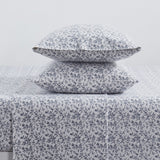 Tahari Home Flora Floral Triple Brushed Cotton Flannel Bed Sheet Set