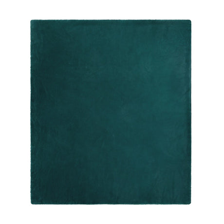 Tahari Home Green Ribbed Throw, 50" x 60"