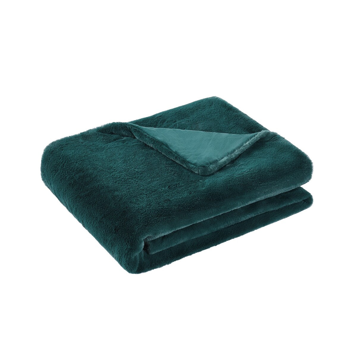 Tahari Home Green Ribbed Throw, 50" x 60"