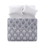 Tahari Home Hannah Damask Reversible Matelassé Coverlet