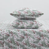 Tahari Home Pine Triple Brushed Cotton Flannel Bed Sheet Set