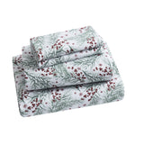 Tahari Home Pine Triple Brushed Cotton Flannel Bed Sheet Set