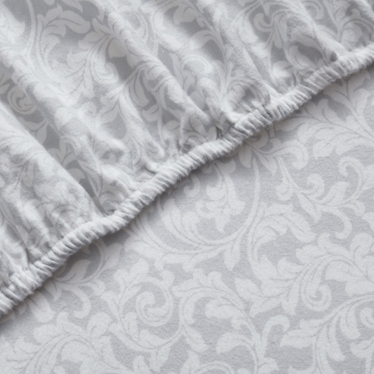 Tahari Home Scroll Triple Brushed Cotton Flannel Bed Sheet Set