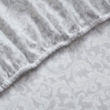 Tahari Home Scroll Triple Brushed Cotton Flannel Bed Sheet Set