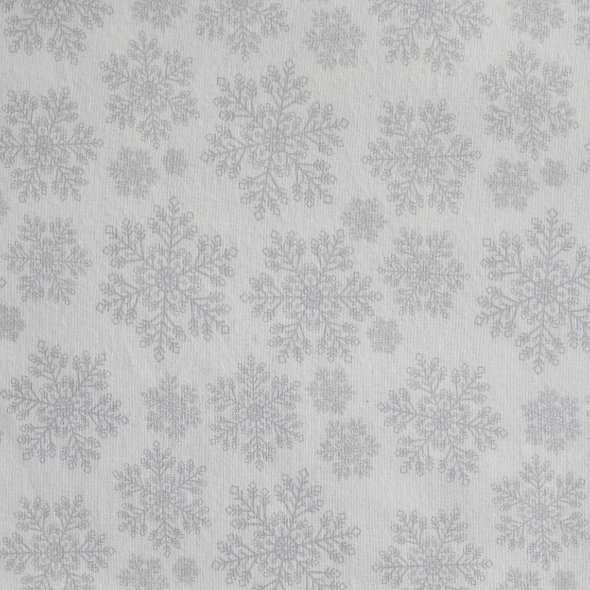 Tahari Home Snowflake Triple Brushed Cotton Flannel Bed Sheet Set