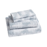 Tahari Home Tree Gray Triple Brushed Cotton Flannel Bed Sheet Set