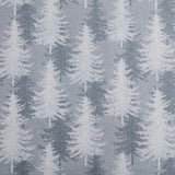 Tahari Home Tree Gray Triple Brushed Cotton Flannel Bed Sheet Set