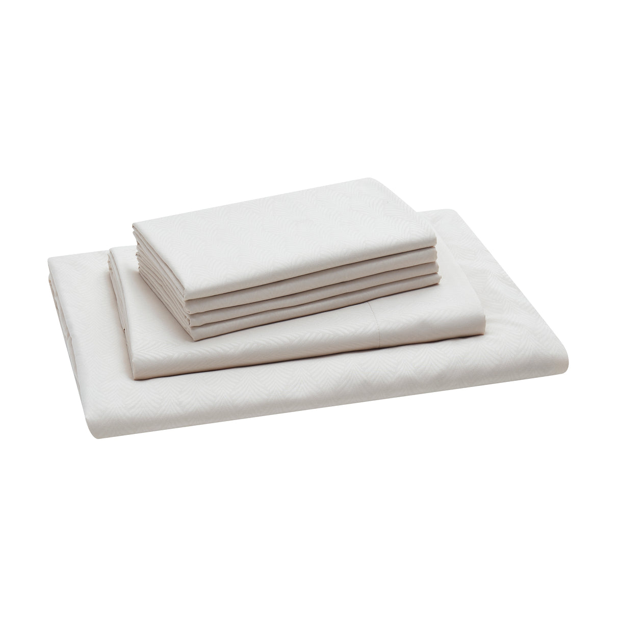Tahari Home Vines Birch 6-Piece Embossed Microfiber Bed Sheet Set