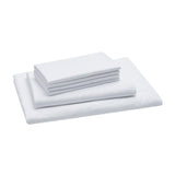 Tahari Home Winny Bright White 6-Piece Trellis Embossed Microfiber Bed Sheet Set