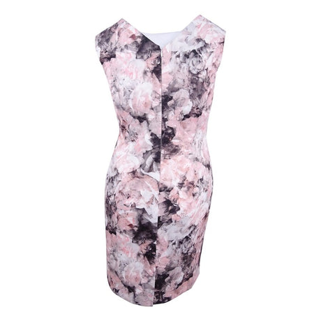 Tahari Women's Floral-Print Scuba Sheath Dress