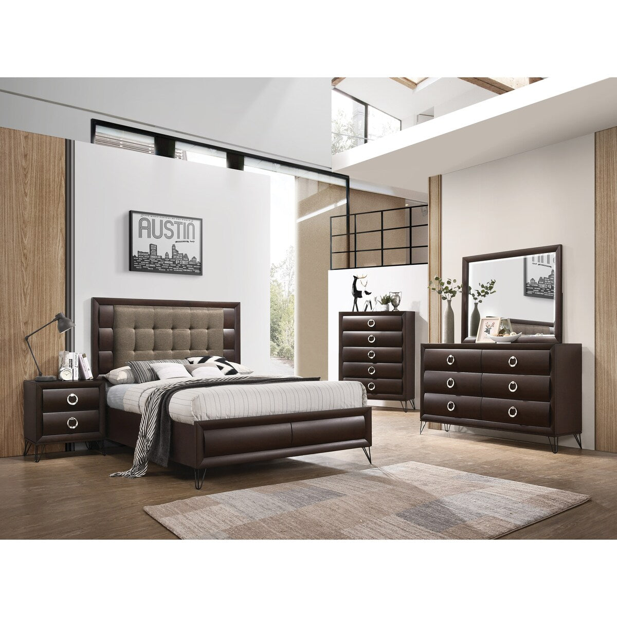 Tahmid Mirror - Dark Merlot