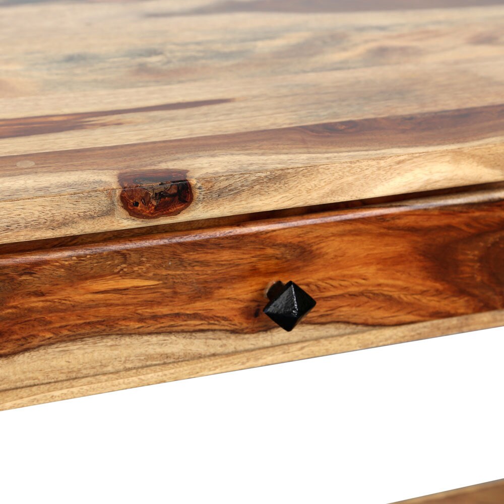 Porter Taos Solid Sheesham Sofa Table (India) - 30"H x 18"W x 48"L