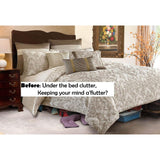 Tailored Bedskirt with Split Corners -14 inch Drop, Stone, Full