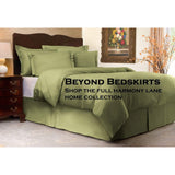 Tailored Bedskirt with Split Corners -14 inch Drop, Stone, Full