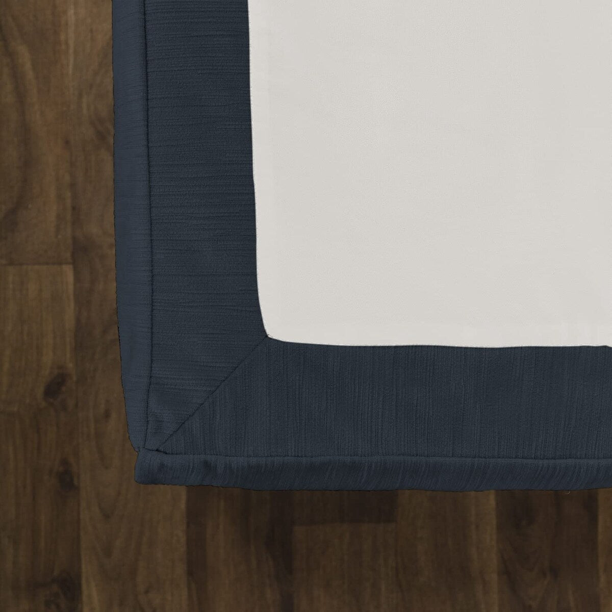Tailored Velvet Bed Skirt with Split Corner